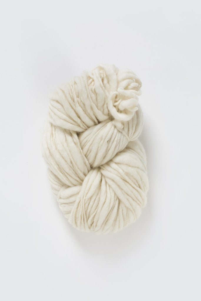 Christy Organic Cotton Twist Yarn Face Cloth, White