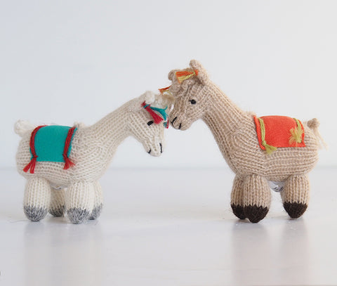 Llama with Blanket Holiday Ornament