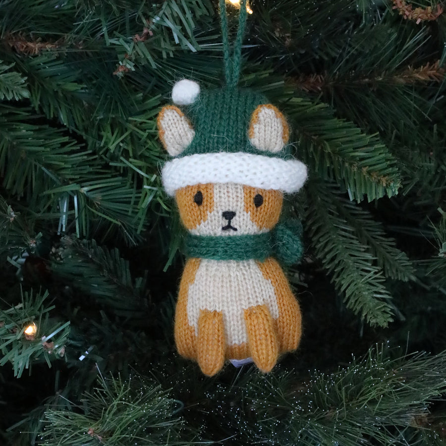 Christmas Puppy Ornament