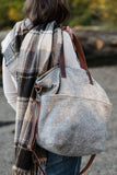 Twig & Horn Wool Crossbody Project Tote