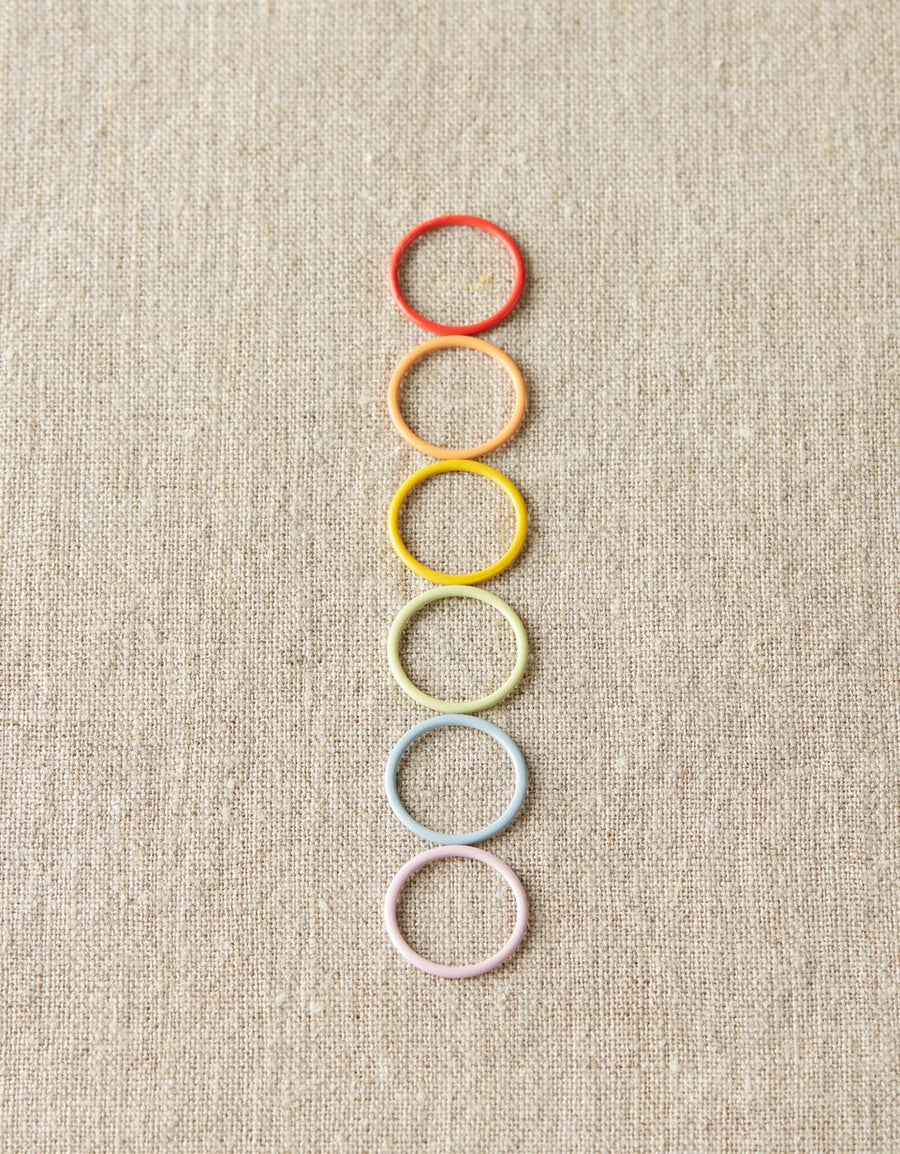 Cocoknits Jumbo Colored Ring Stitch Markers