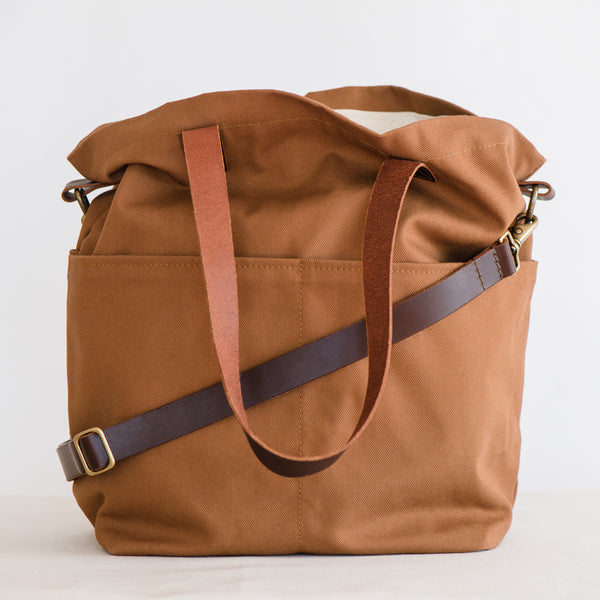 Twig & Horn Canvas Crossbody Project Tote