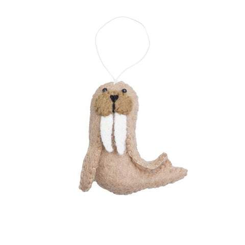 Walrus Holiday Ornament