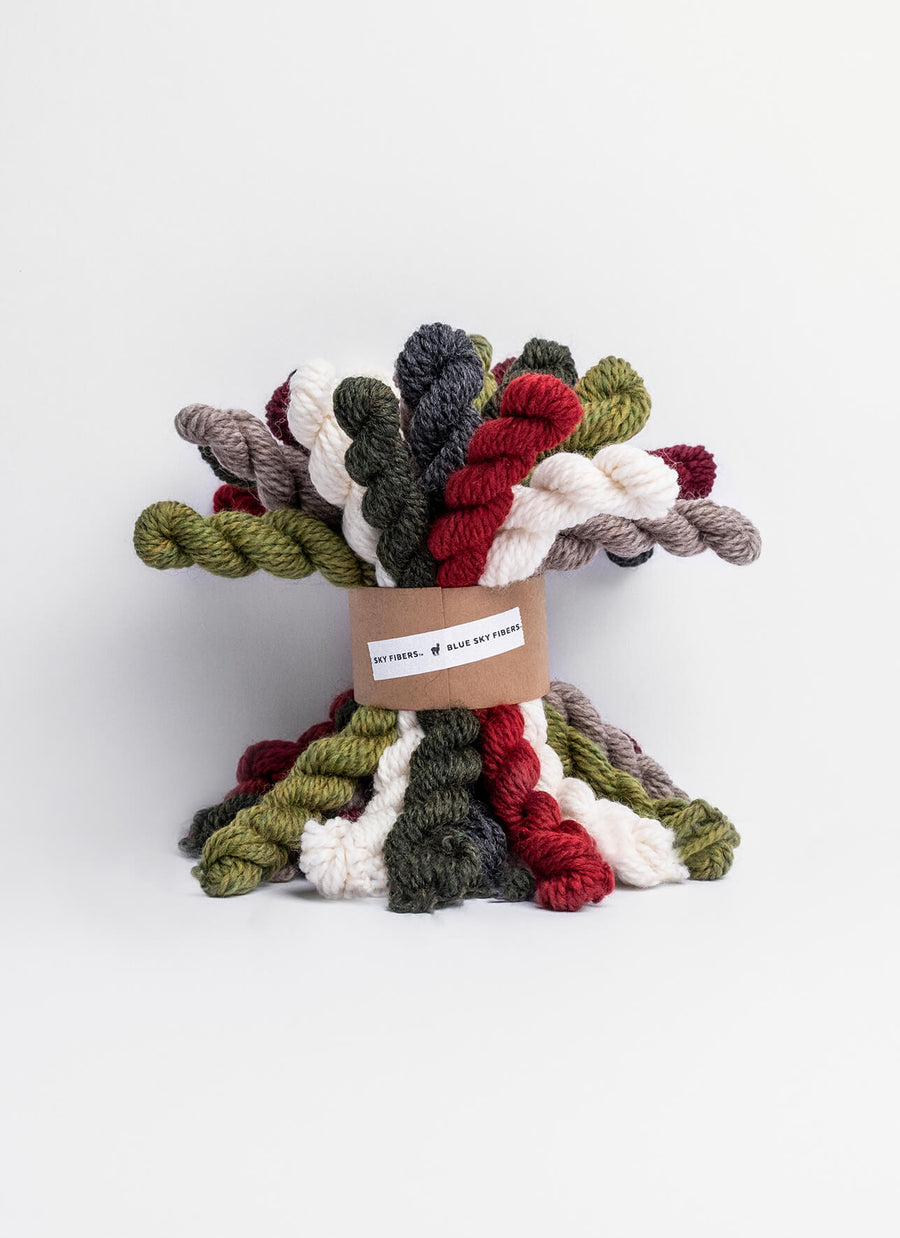 Woolstok Bundle Kit- Holiday Cheer with Pattern (Limited Edition)