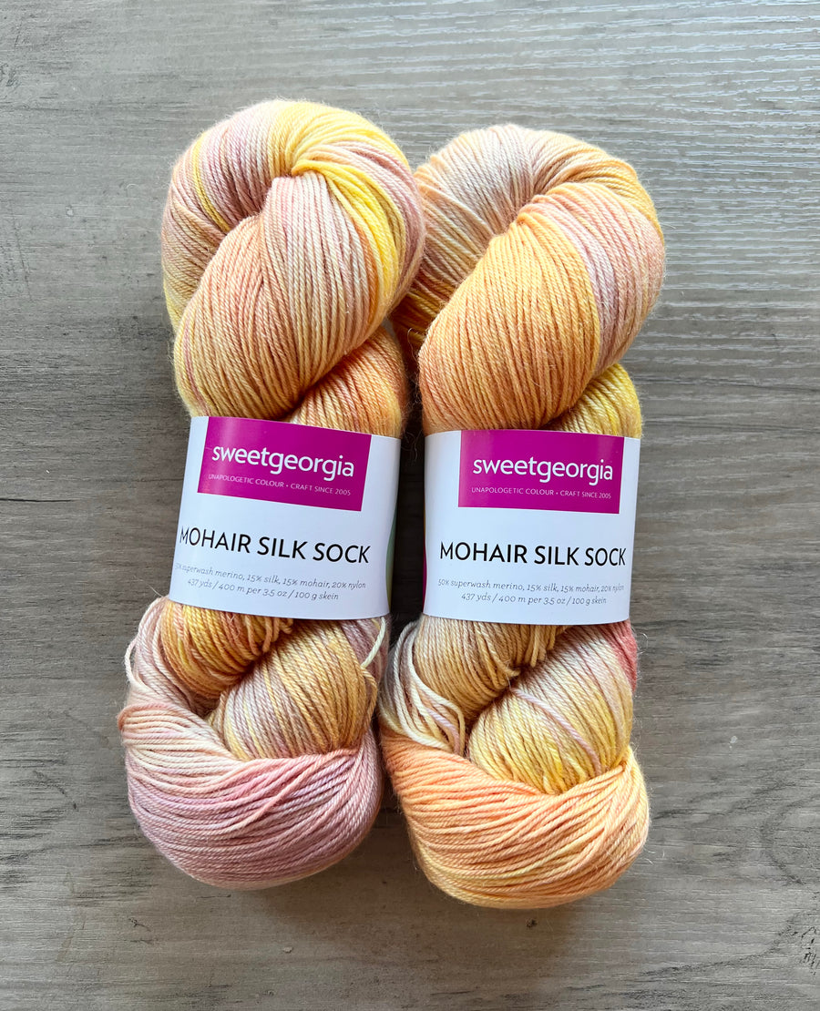 Sweet Georgia Mohair Silk Sock – Maker+Stitch Sweet Georgia Mohair Silk Sock – Maker+Stitch