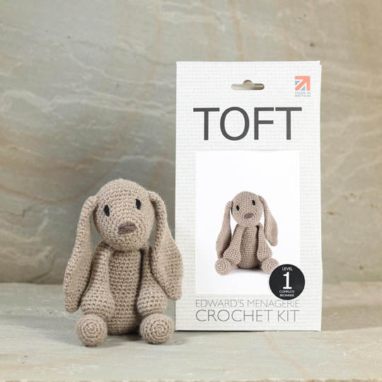 Toft Edward's Menagerie Crochet Kit - Emma The Bunny Kit