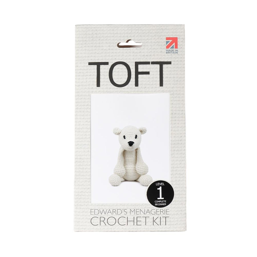 Toft Edward's Menagerie Crochet Kit - Piotr The Polar Bear